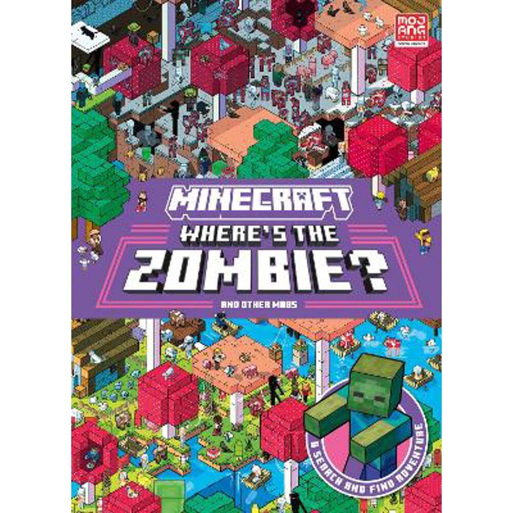 Minecraft Where's the Zombie?: Search and Find Adventure (Hardback) - Mojang AB